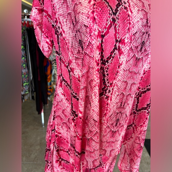 Pink snake print outfit set - Picture 2 of 8